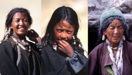 Portraits de femmes Ladakhies