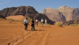 Désert du Wadi Rum, Jordanie