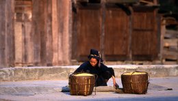 Trillage, Guizhou, Chine