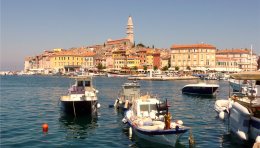Rovinj, Croatie du nord-ouest.